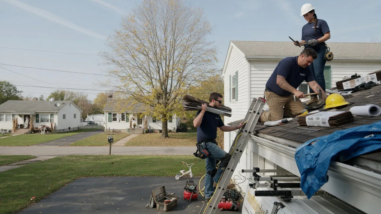 Local Roofing Contractors in Milford, IL near me